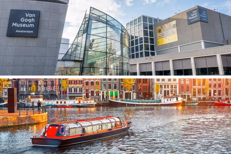Regular entry ticket + canal cruise